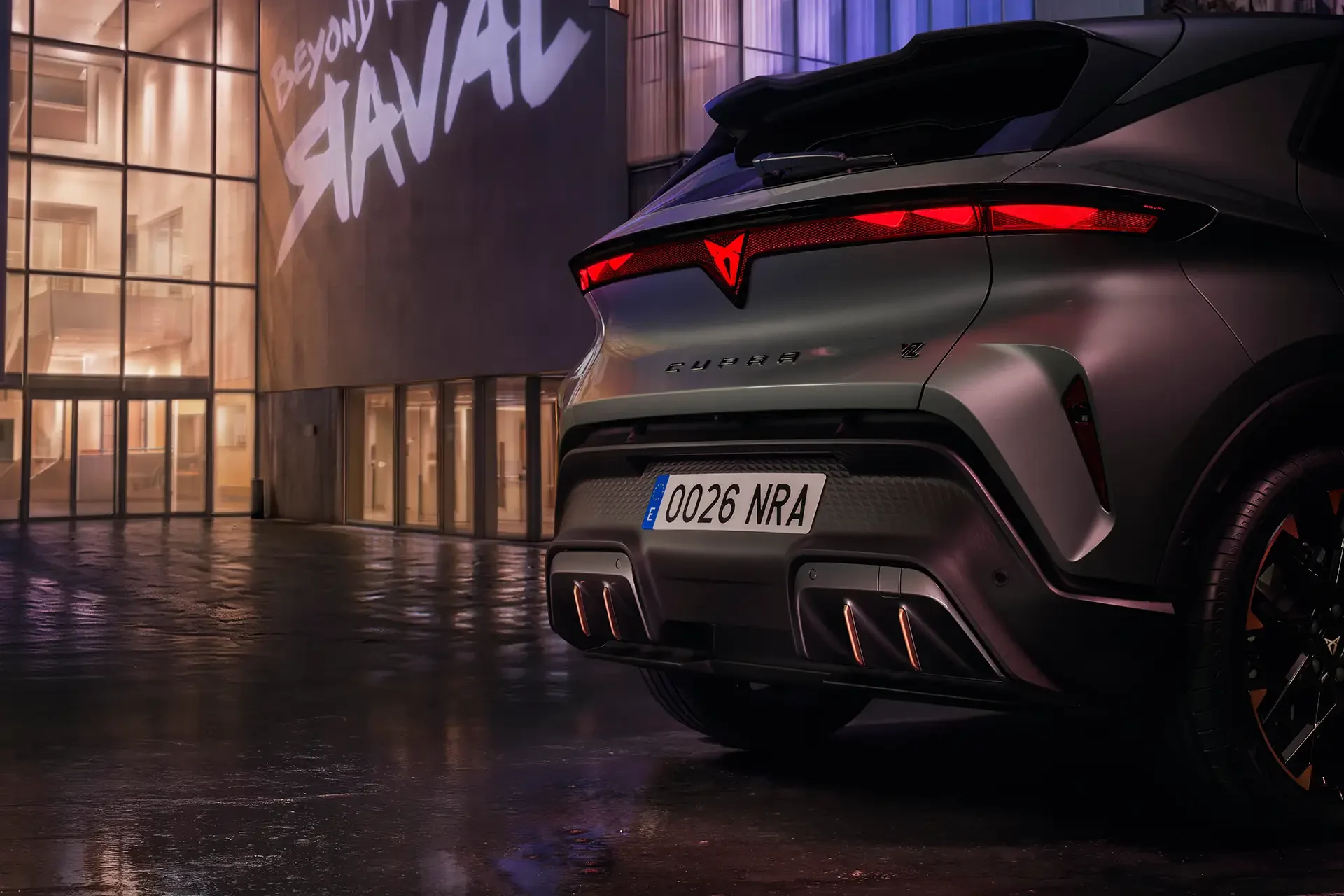 10 cupra raval Rücklicht